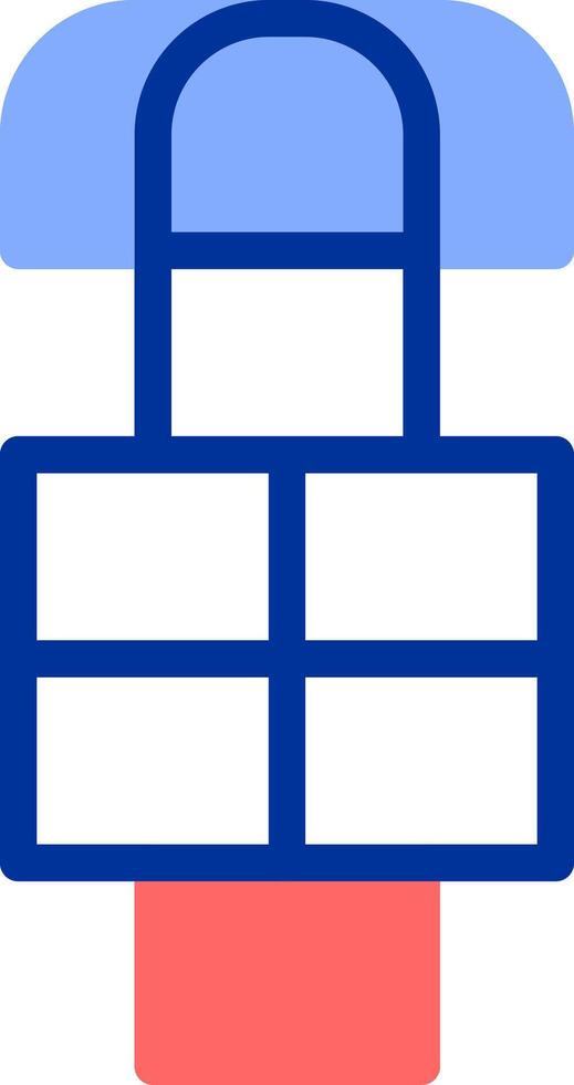 Hopscotch Color Filled Icon vector