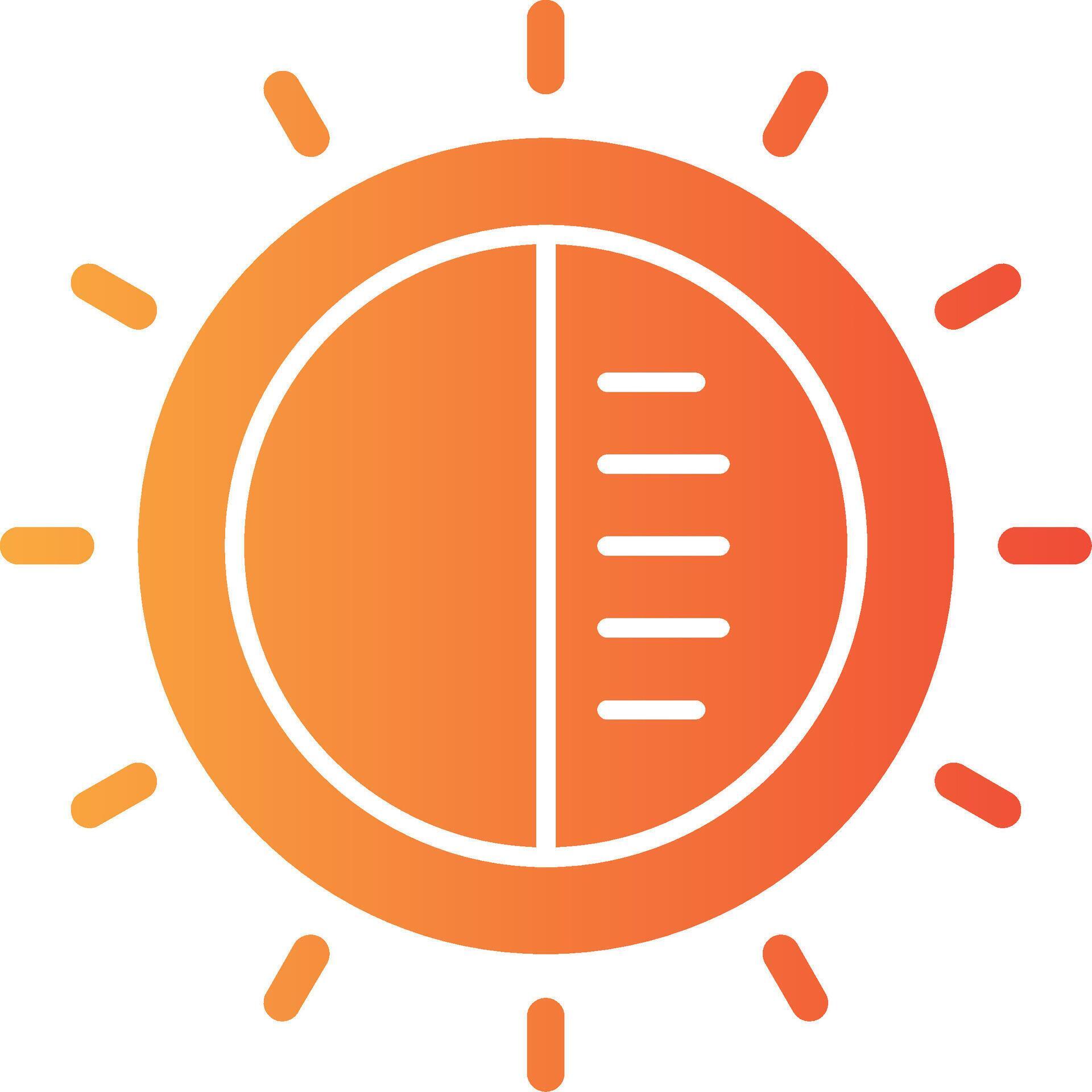 Sun Solid Multi Gradient Icon 40949726 Vector Art at Vecteezy