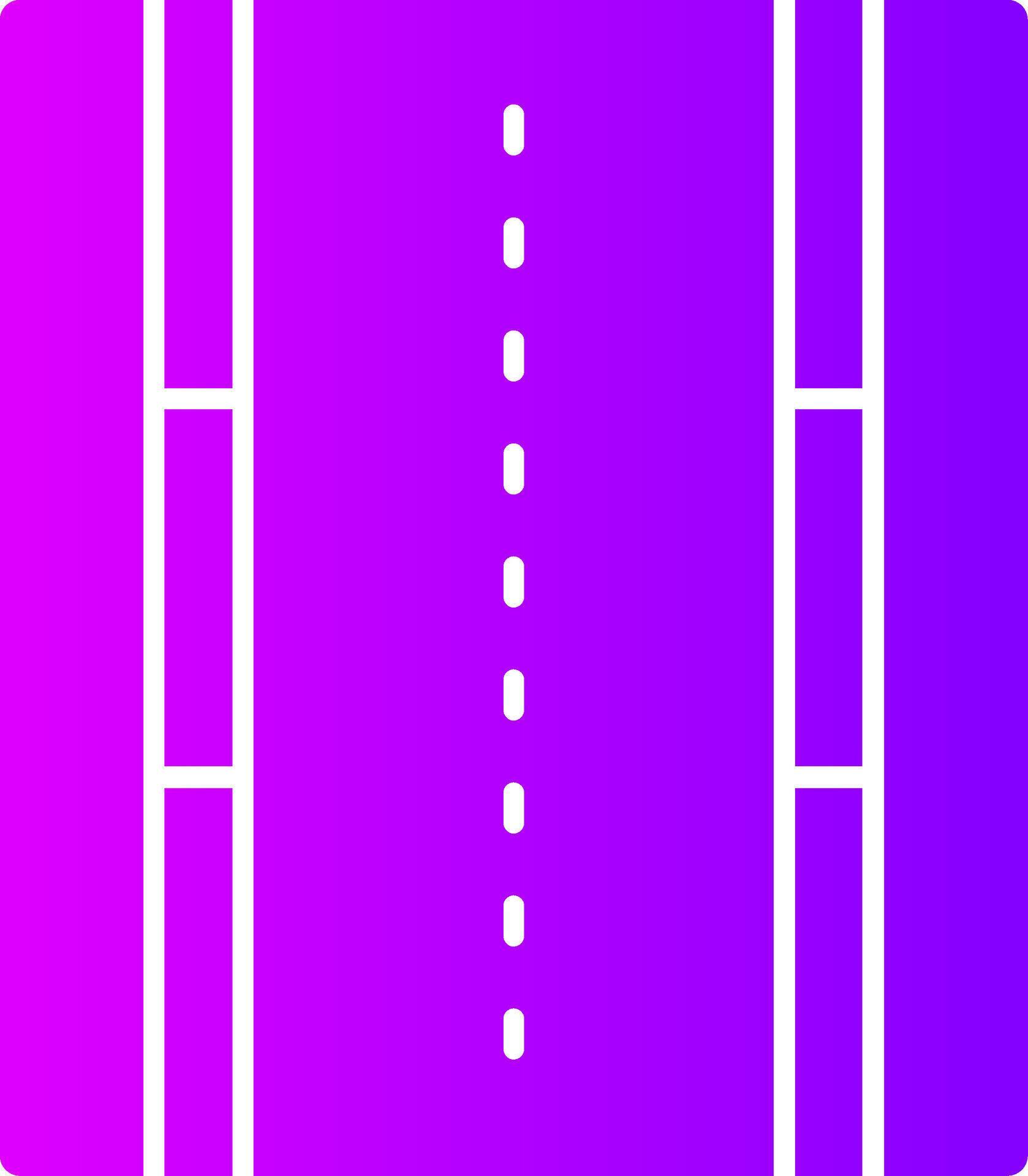 Road Solid Multi Gradient Icon 40950365 Vector Art at Vecteezy
