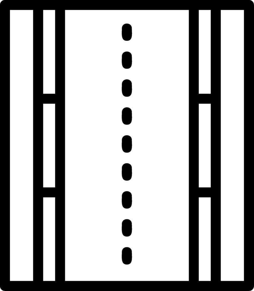 Road Line Icon vector