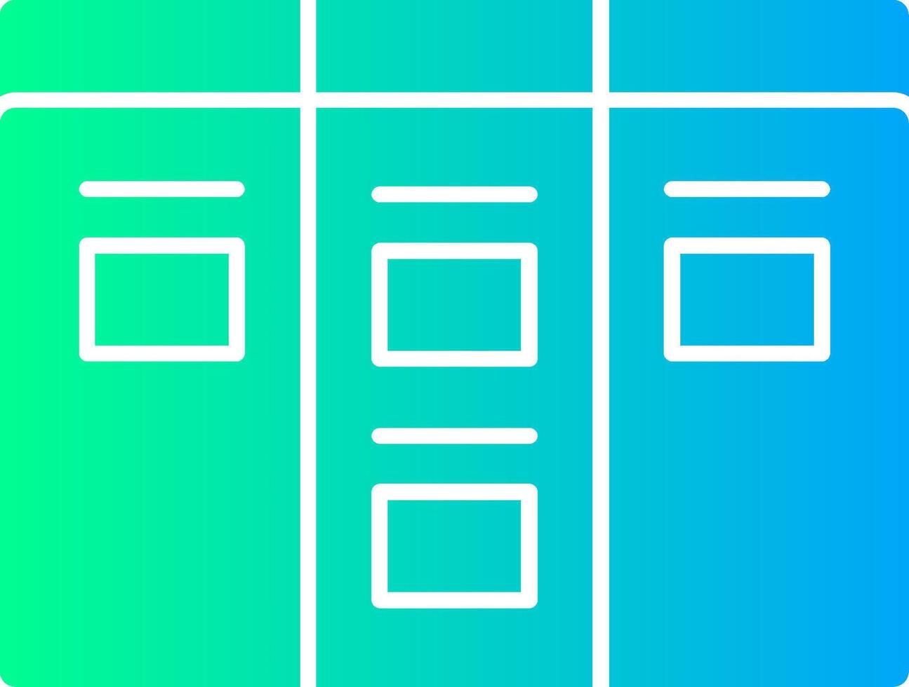 Kanban Board Solid Multi Gradient Icon 40950939 Vector Art at Vecteezy