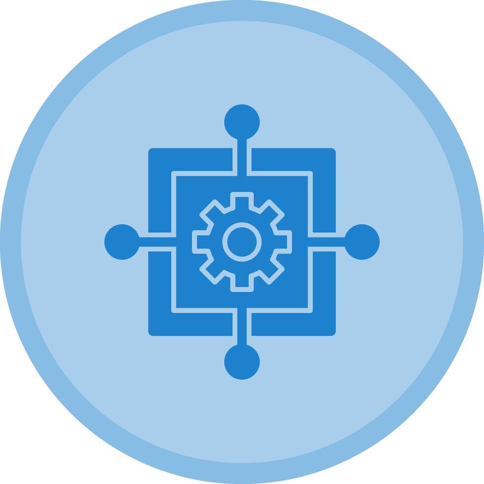 Scope Creep Multicolor Circle Icon vector