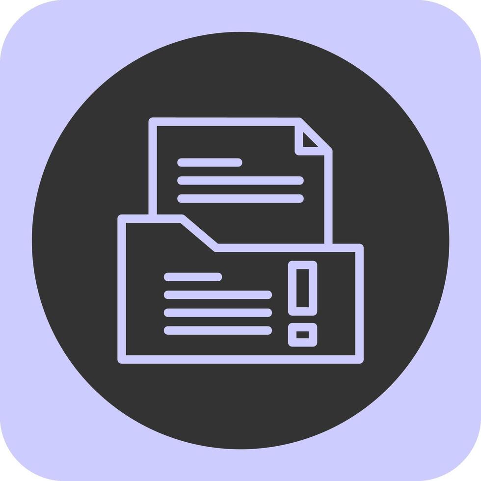 Change Request Linear Round Icon vector