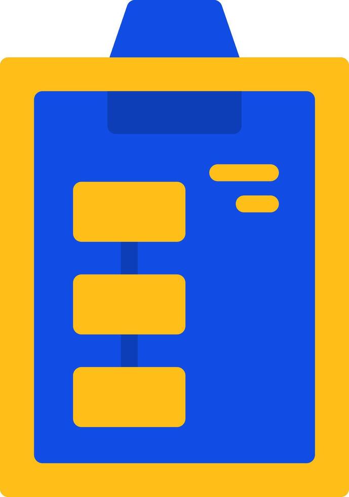 Recognition Flat Two color Icon vector