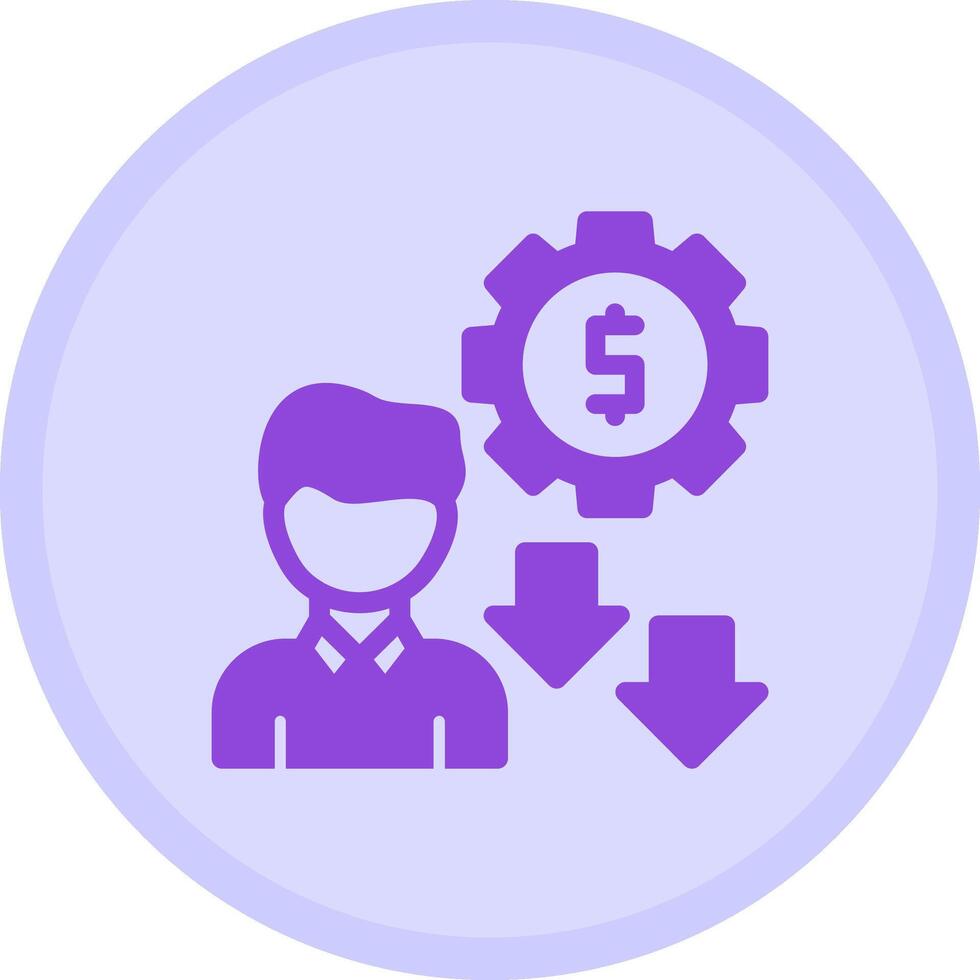 Benefits Multicolor Circle Icon vector