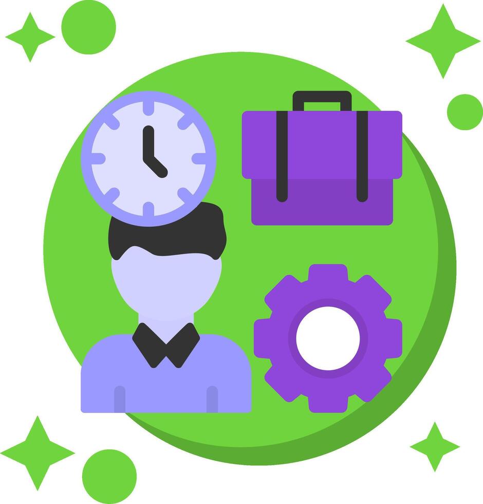 Flexibility Tailed Color Icon vector