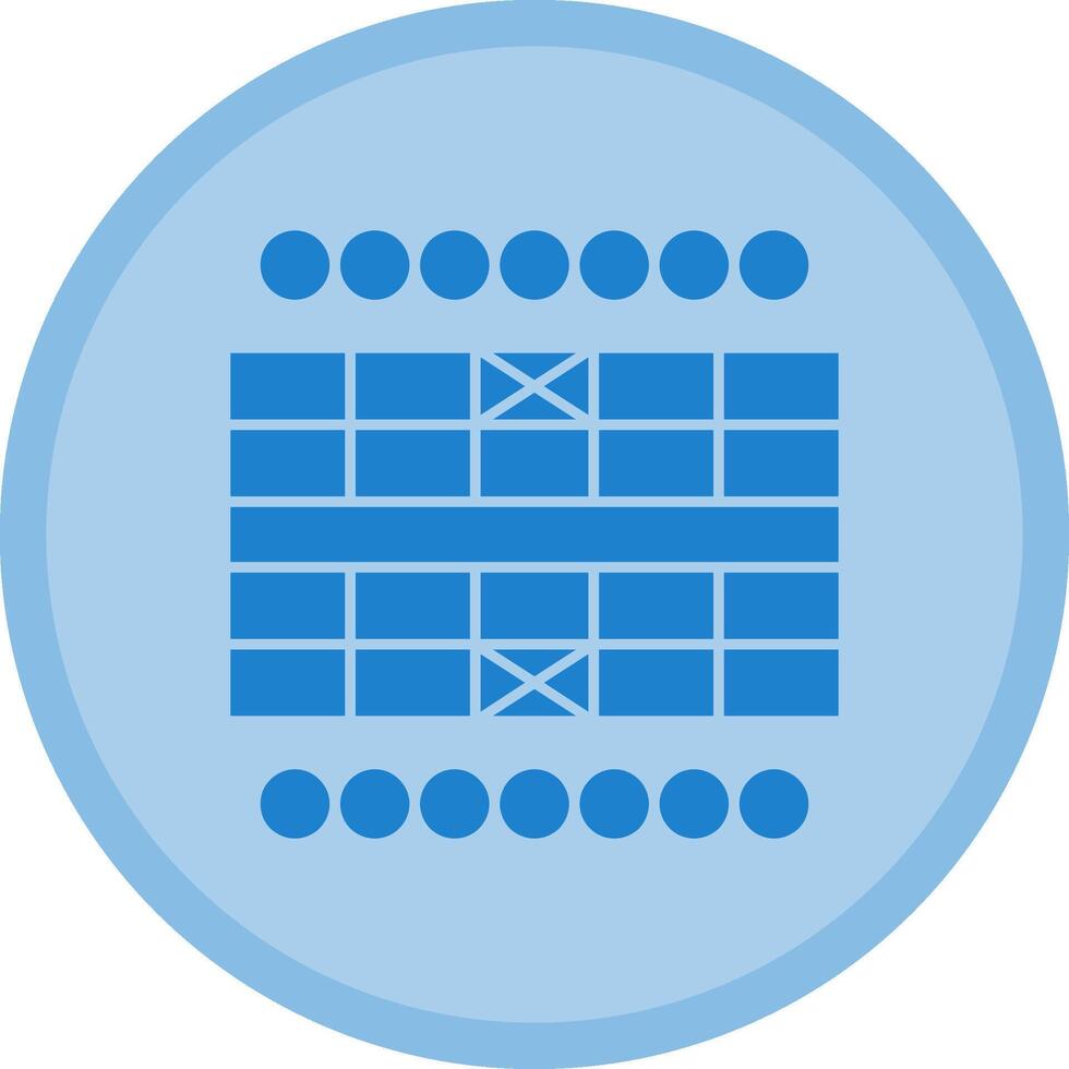 Chinese Chess Multicolor Circle Icon vector