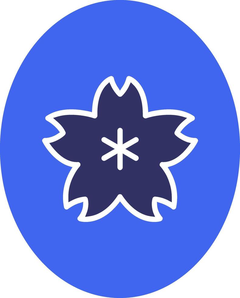 Jade Solid Two Color Icon vector