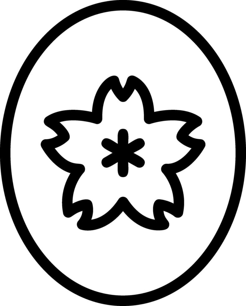 Jade Line Icon vector