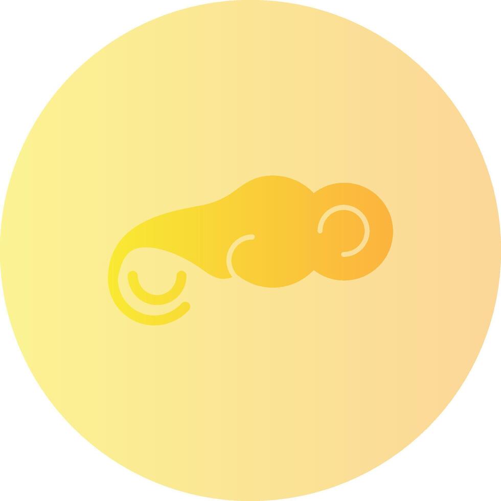 Auspicious Cloud Gradient Circle Icon vector