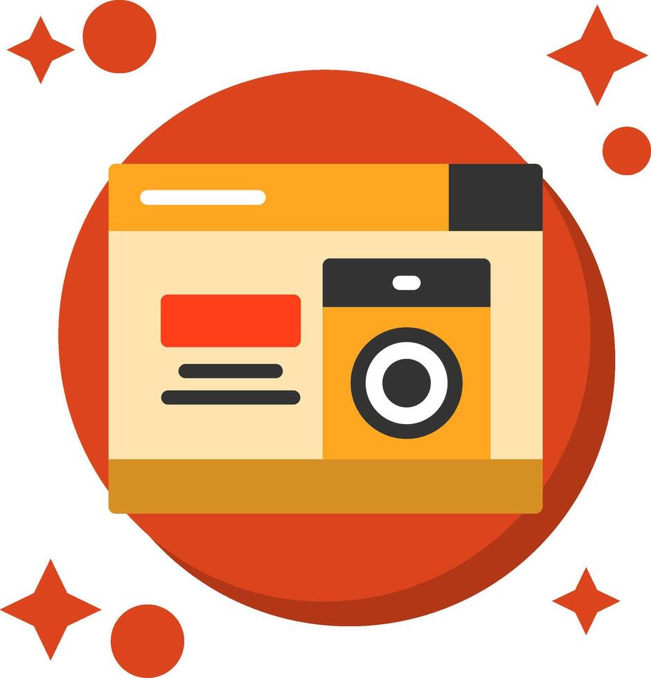 Speaker Tailed Color Icon vector