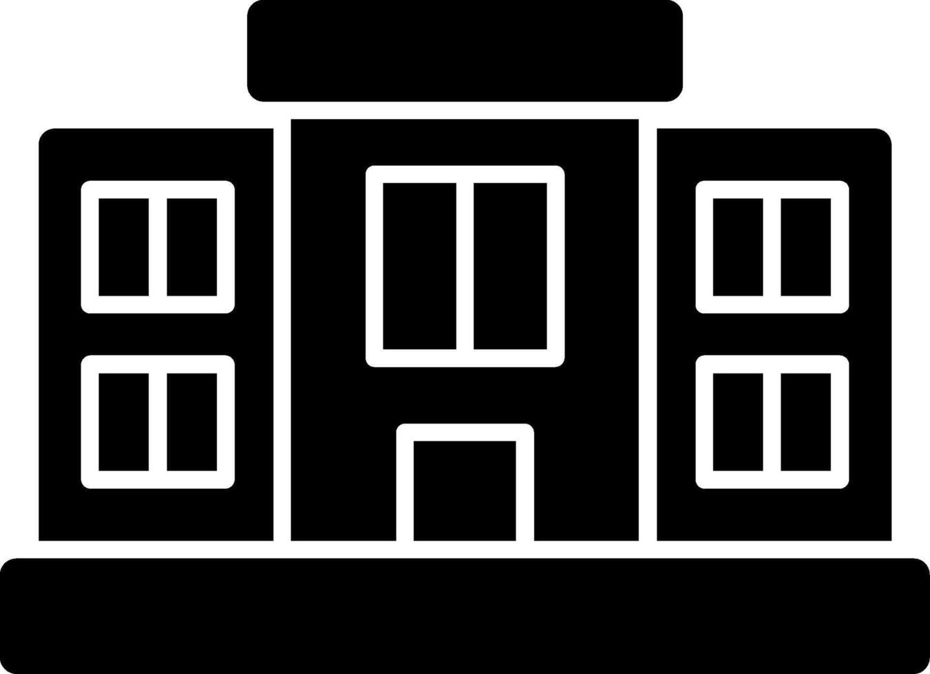 School Solid Multi Gradient Icon vector