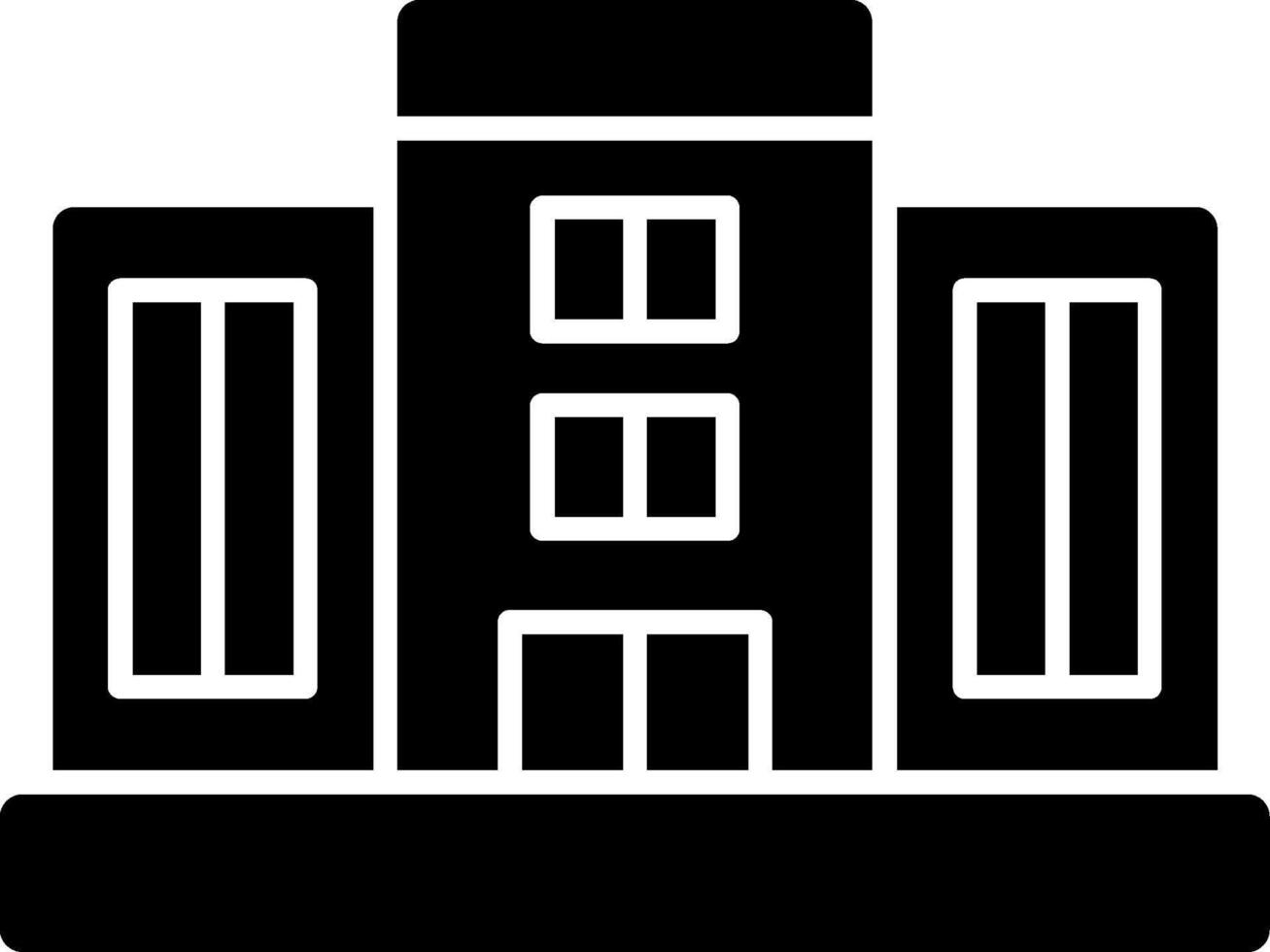 Hospital Solid Multi Gradient Icon vector