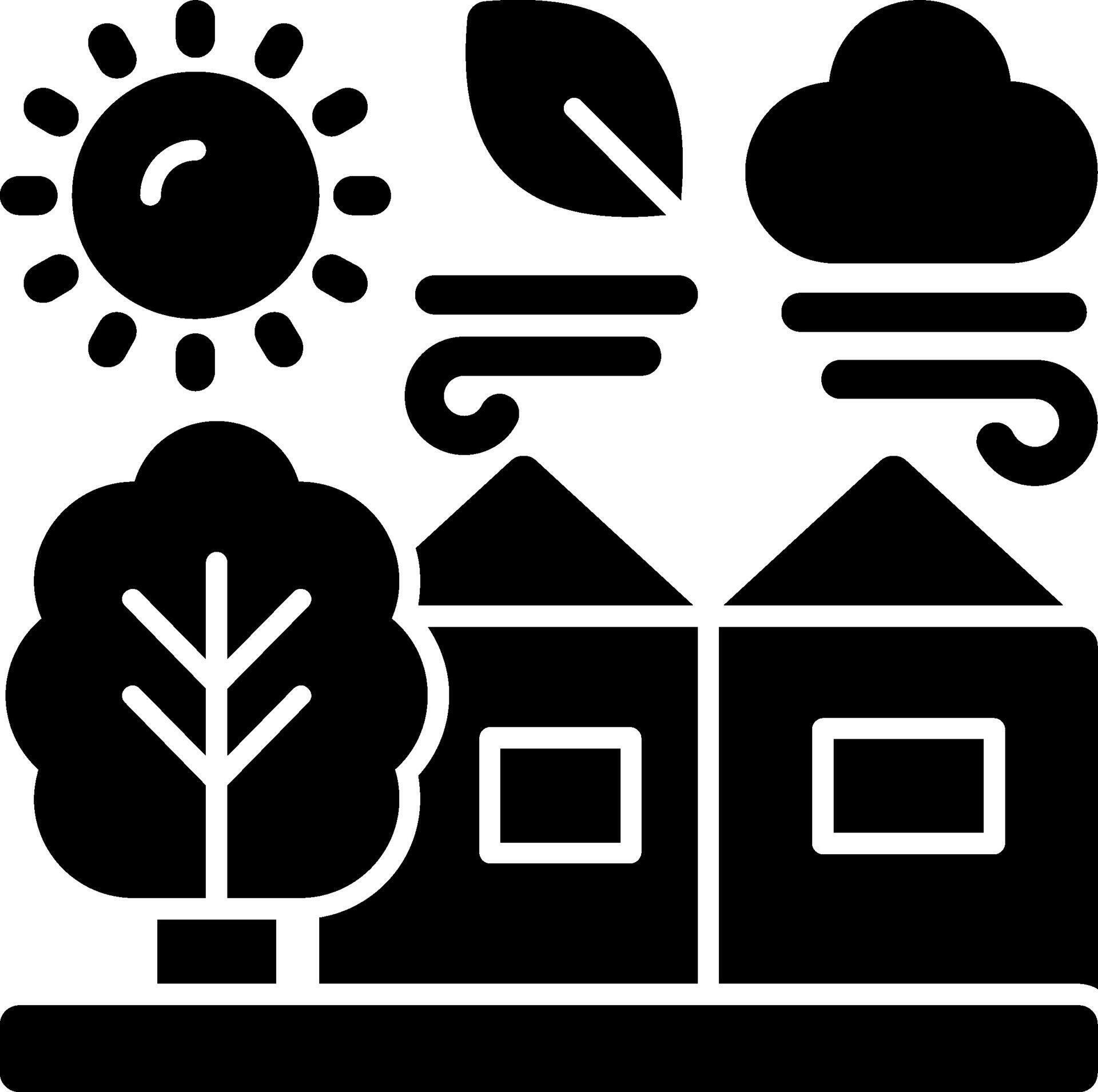 Village Solid Multi Gradient Icon 40955121 Vector Art at Vecteezy