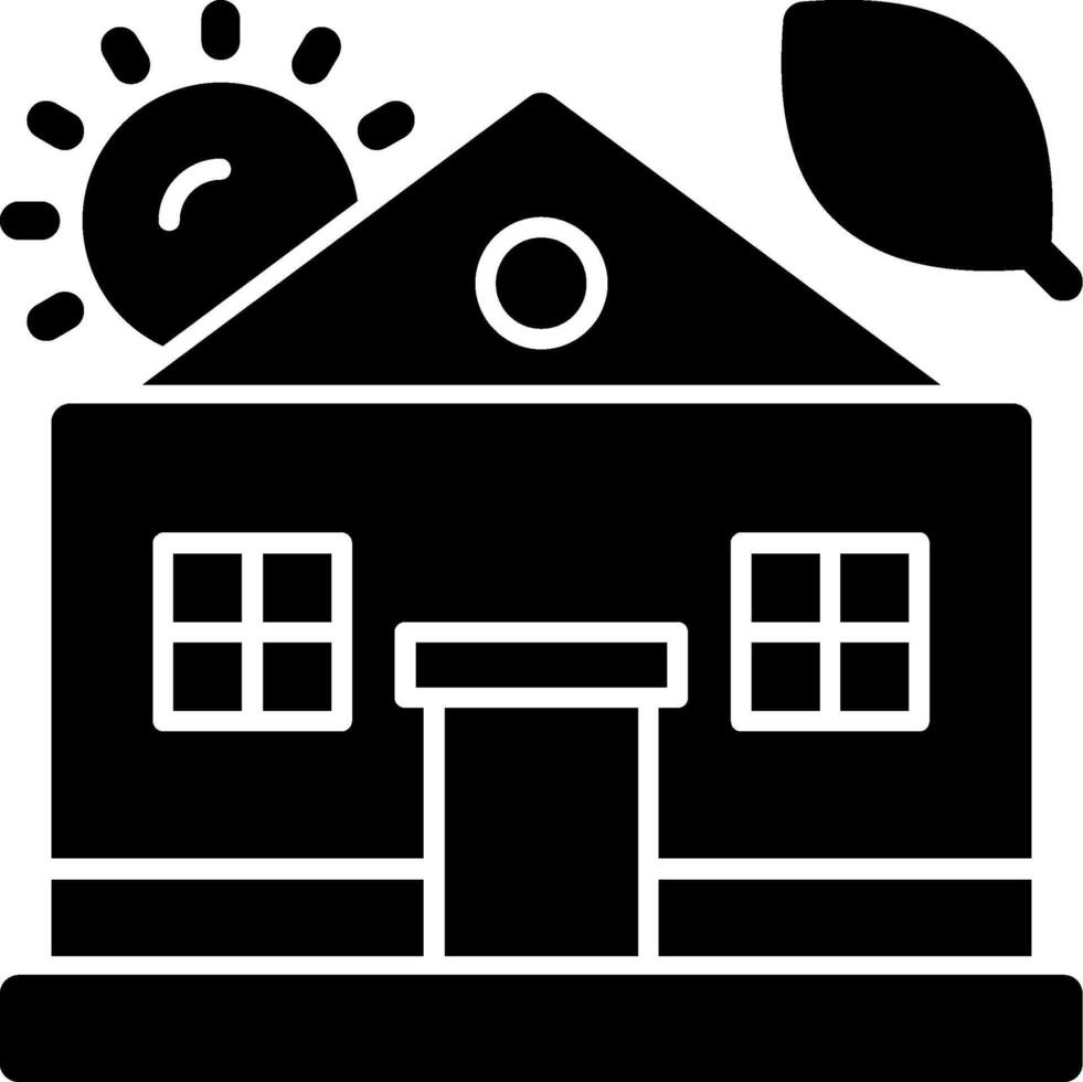Greenhouse Solid Multi Gradient Icon vector