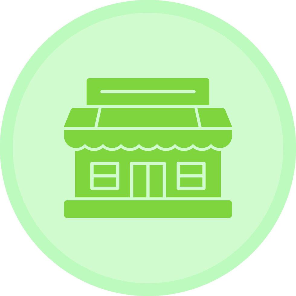 Market Multicolor Circle Icon vector