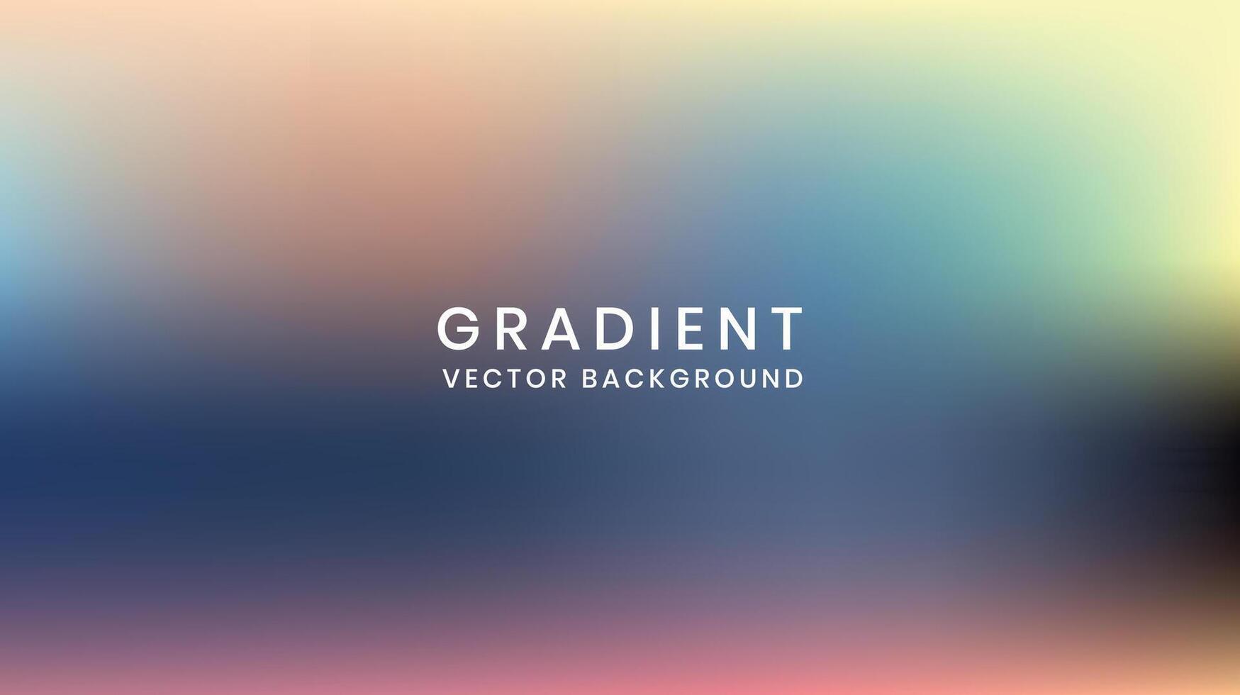 Abstract gradient vector background vibrant colors