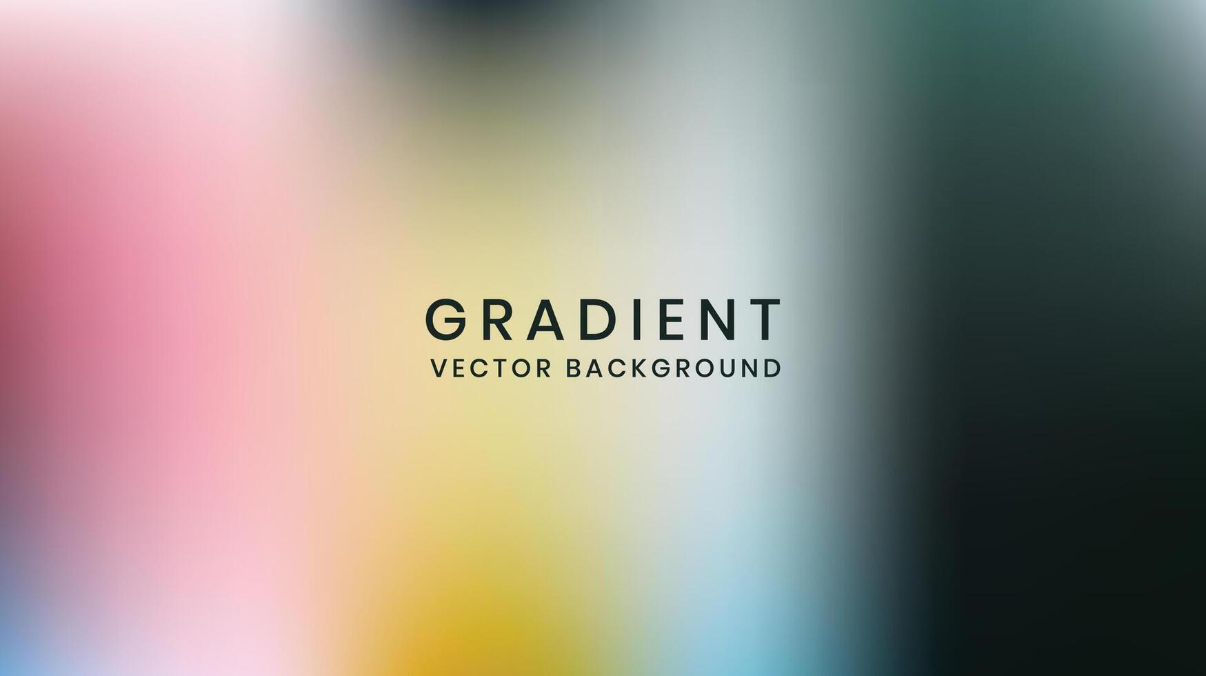 Abstract gradient vector background vibrant colors