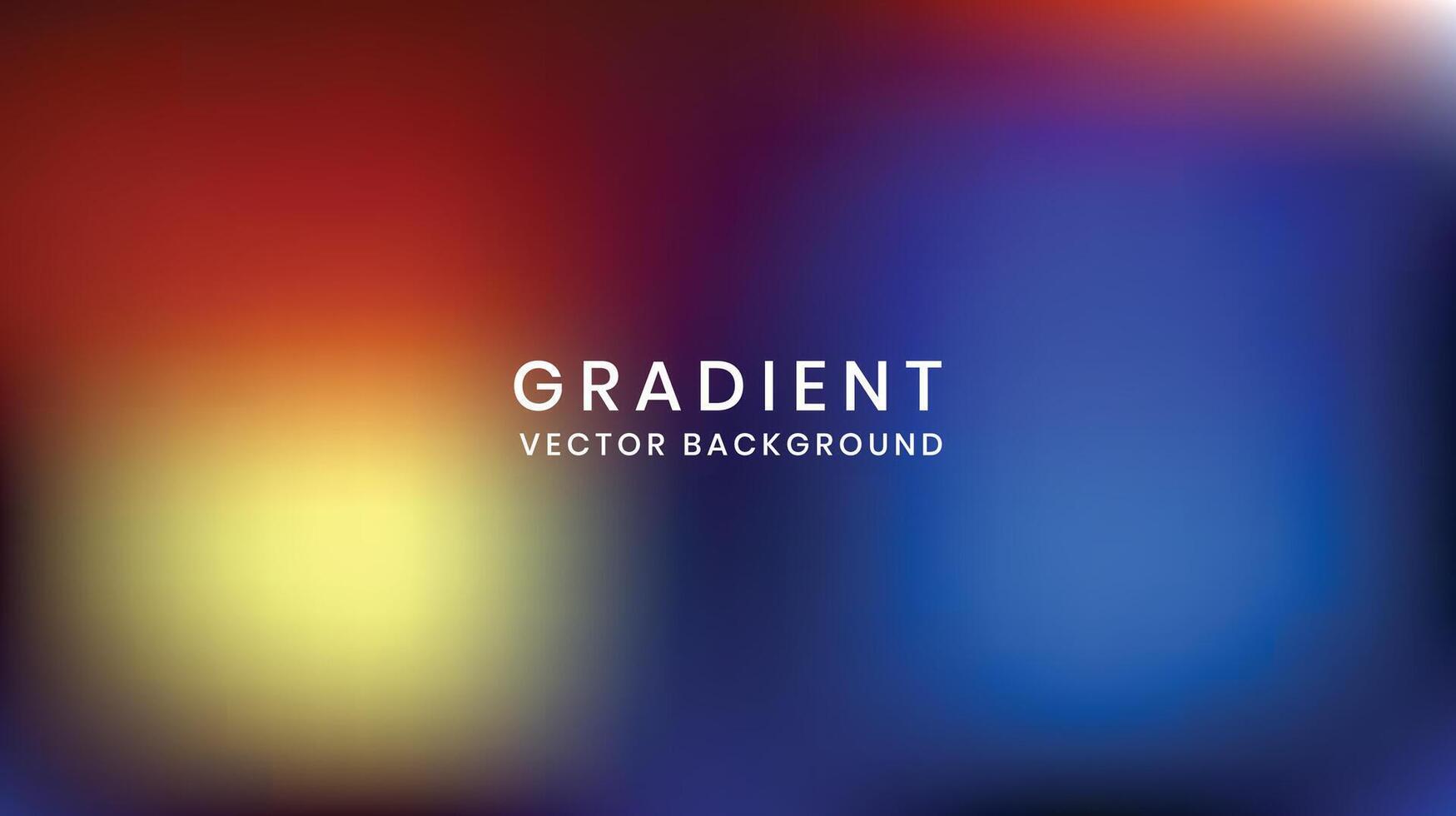 Abstract gradient vector background vibrant colors