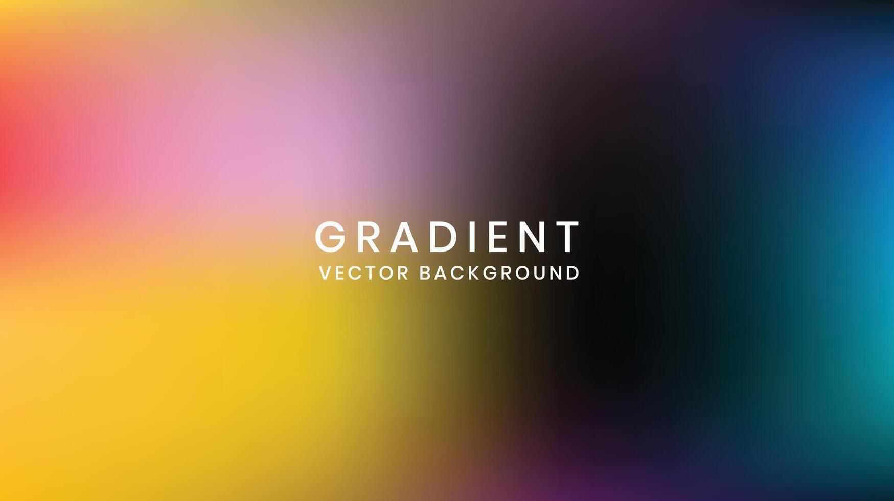 Abstract gradient vector background vibrant colors