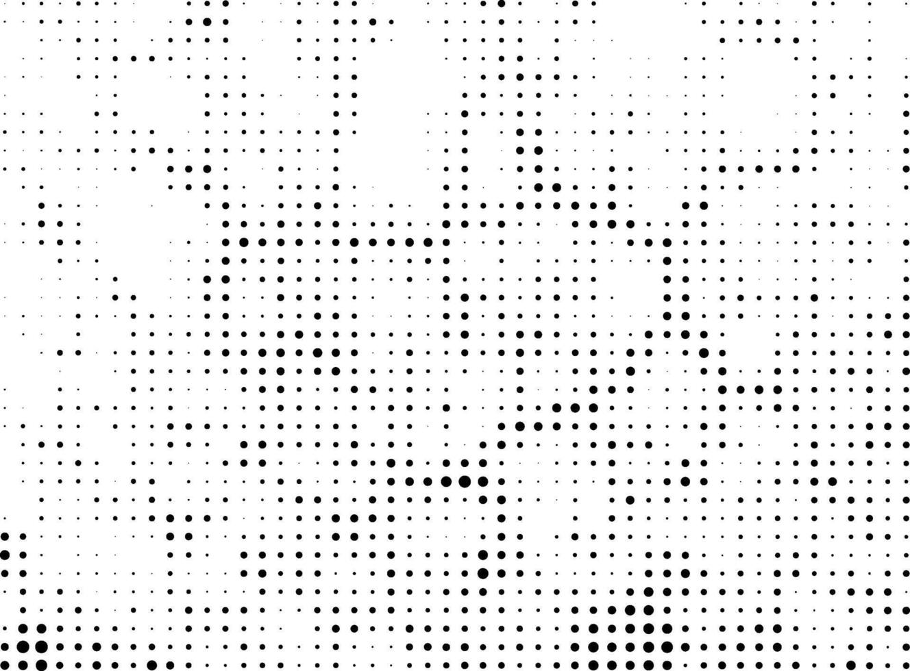 un negro y blanco punteado antecedentes con pequeño puntos, Clásico trama de semitonos punto modelo fondo, un negro y blanco trama de semitonos degradado textura, un negro y blanco trama de semitonos punto patrón, grunge punto vector