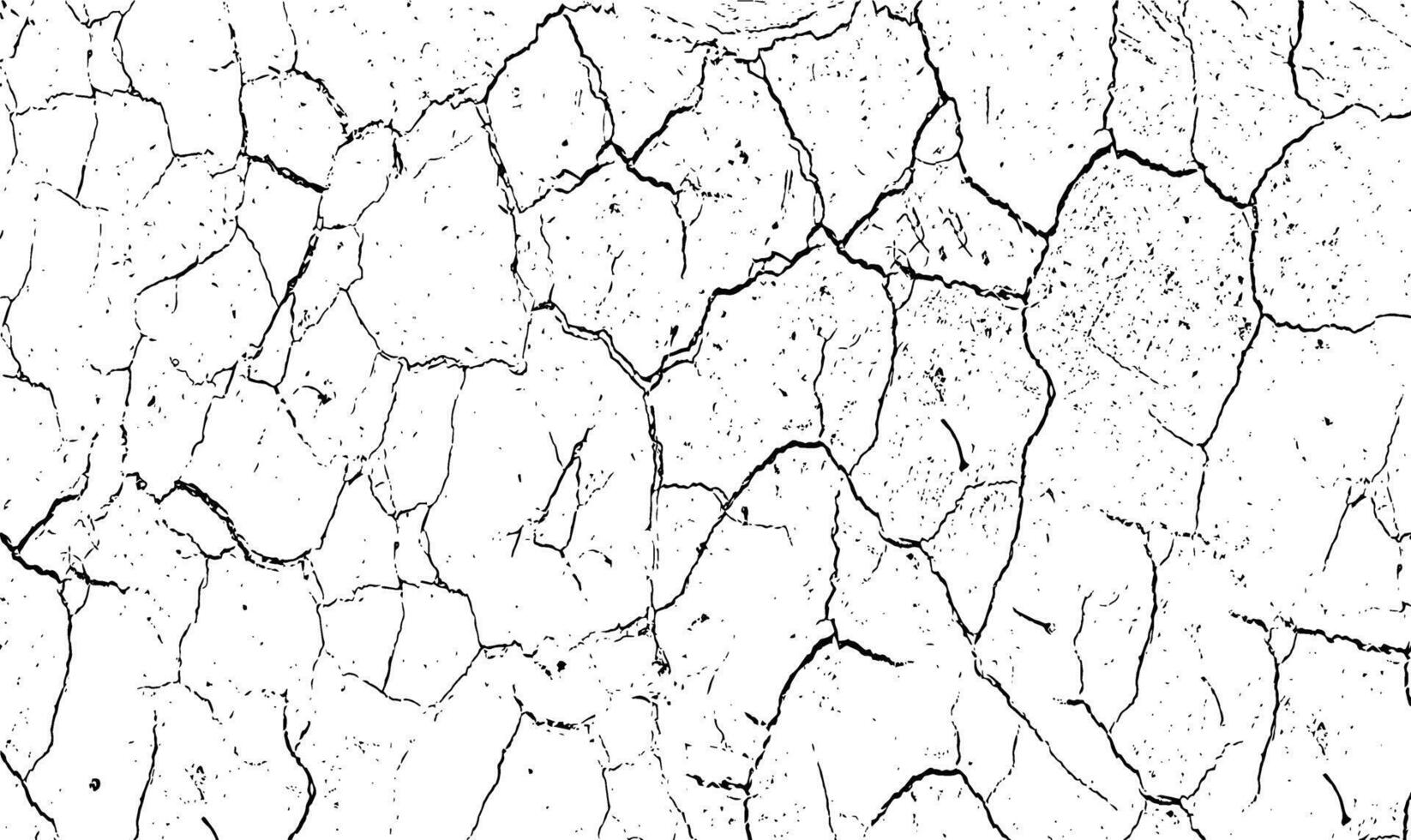 Vintage black and white a cracked wall, a black and white vector of a cracked wall, cracked grunge texture background, a black and white vector of cracked concrete grunge effect,