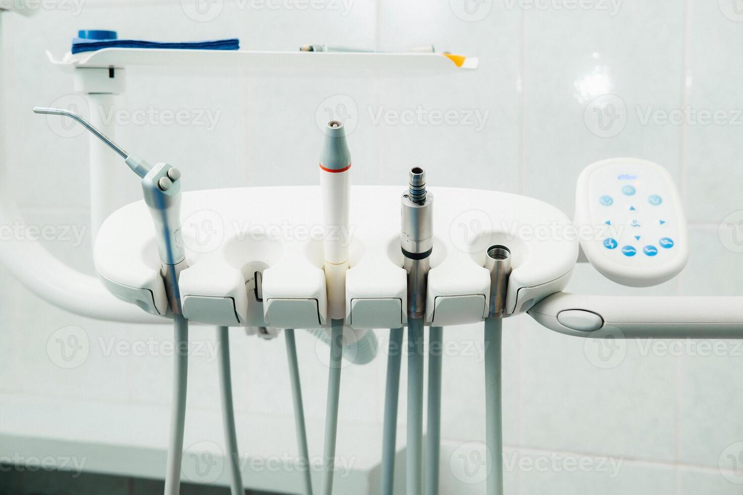 a tool for the dentist before working in his office photo