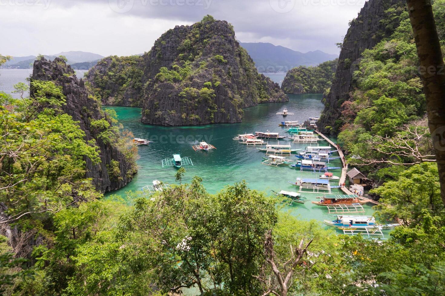 Beautiful scenery of Palawan, Philippines photo