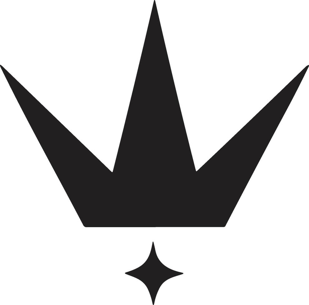 corona logo en moderno mínimo estilo vector