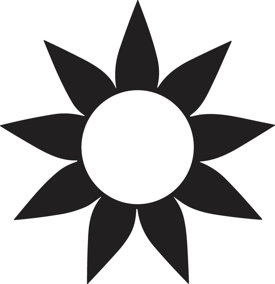 Clásico estilo estrella logo en moderno mínimo estilo vector