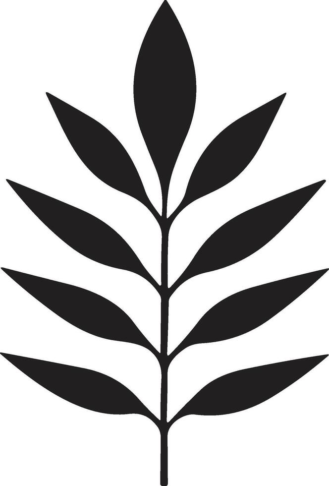 hoja y flor logo para yoga en moderno mínimo estilo vector