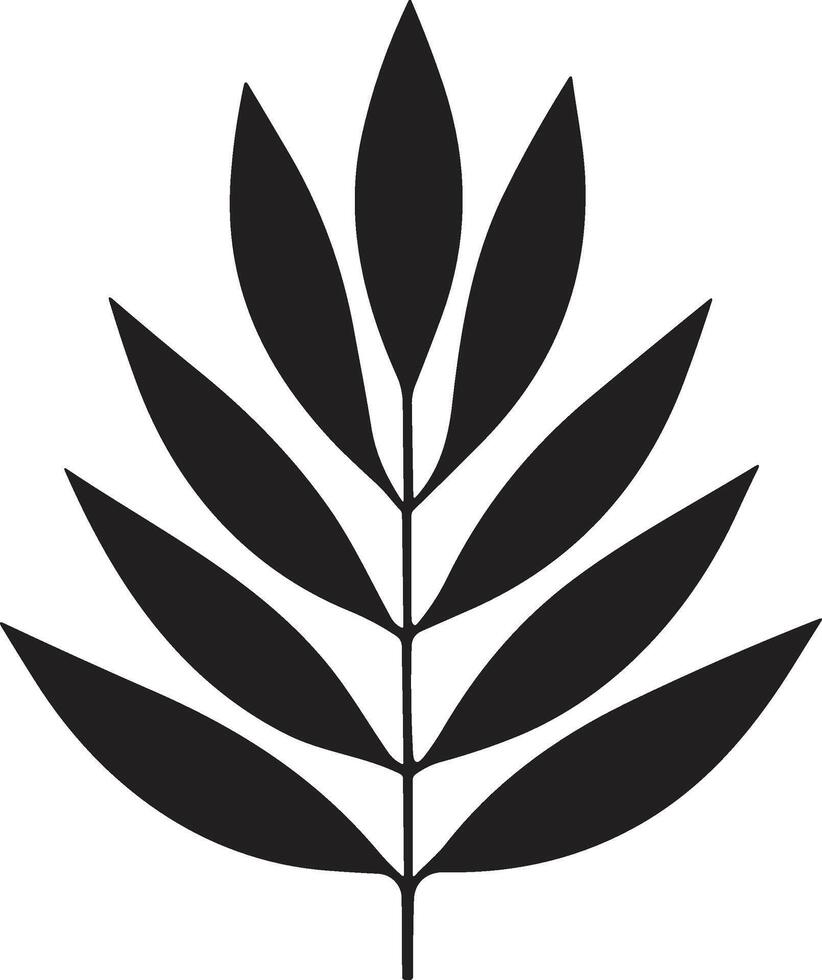 hoja y flor logo para yoga en moderno mínimo estilo vector