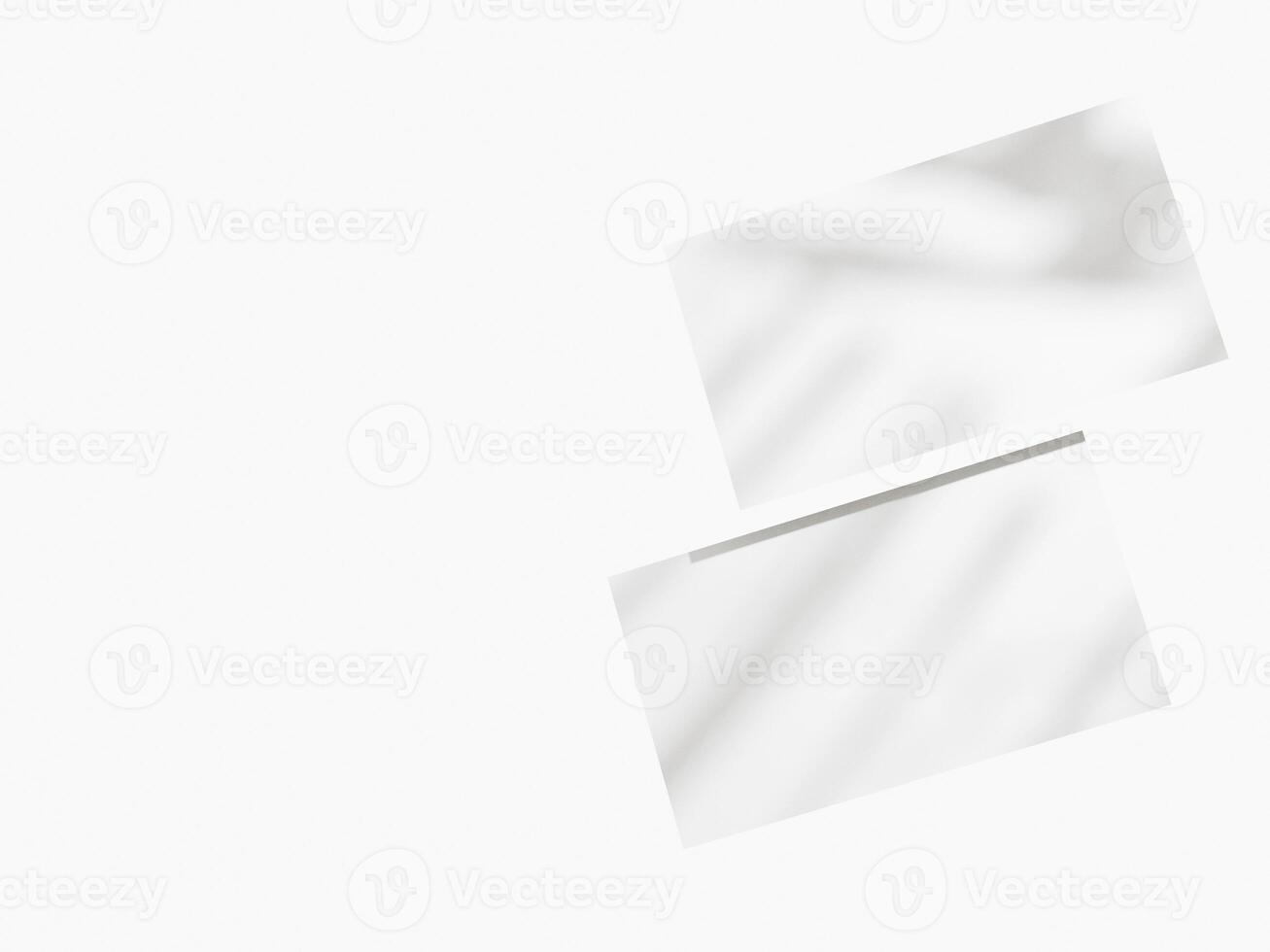 Floating elegant business card mockup background photo