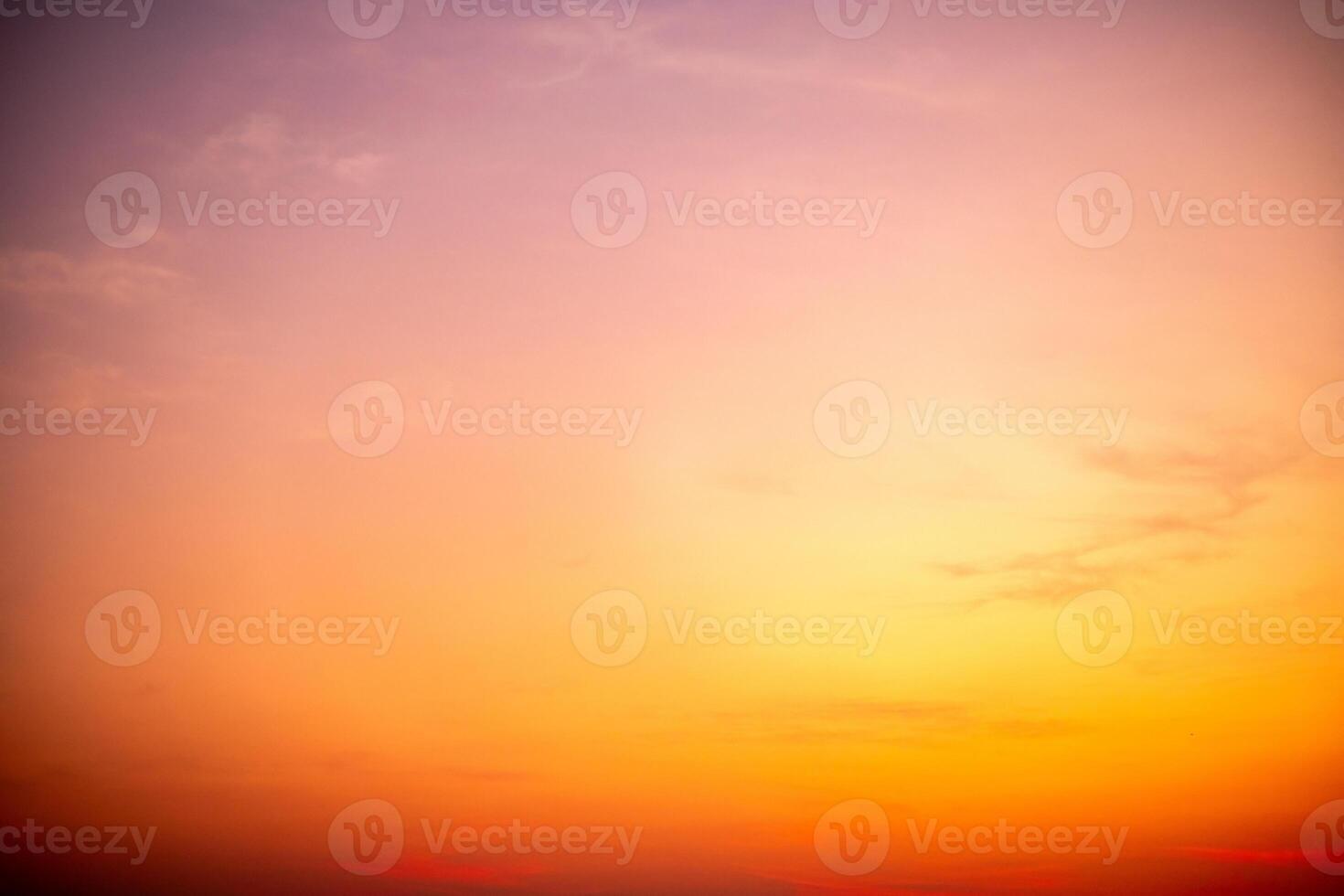 Beautiful , luxury soft gradient orange gold clouds and sunlight on the blue sky perfect for the background, take in everning,Twilight, Large size, high definition landscape photo
