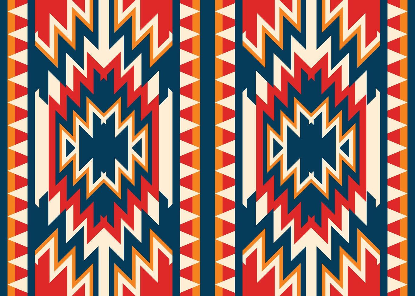 azteca tribal geométrico étnico sin costura modelo. Clásico nativo americano africano mexicano. étnico oriental vector antecedentes. tradicional ornamento. diseño textil, tela, ropa, cortina, envase.