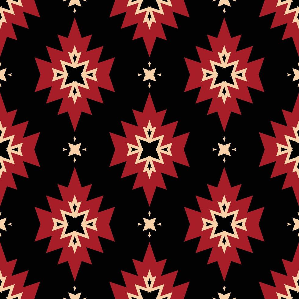 Geometric ethnic oriental seamless pattern. Tribal Aztec Navajo Native American style. Ethnic ornament vector illustration. Design textile, fabric, clothing, carpet, ikat, batik, background, wrapping.