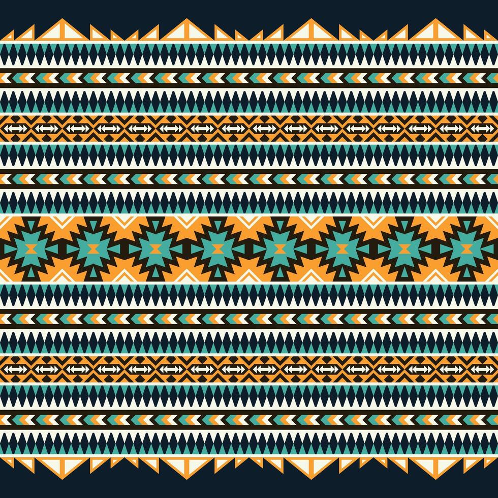 geométrico étnico oriental sin costura modelo. tribal azteca navajo nativo americano estilo. étnico ornamento vector ilustración. diseño textil, tela, ropa, alfombra, ikat, batik, fondo, envase.