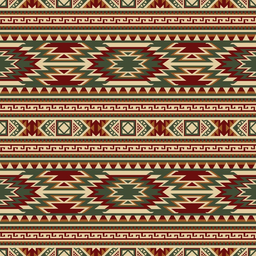 azteca tribal geométrico étnico sin costura modelo. Clásico nativo americano africano mexicano. étnico oriental vector antecedentes. tradicional ornamento. diseño textil, tela, ropa, cortina, envase.