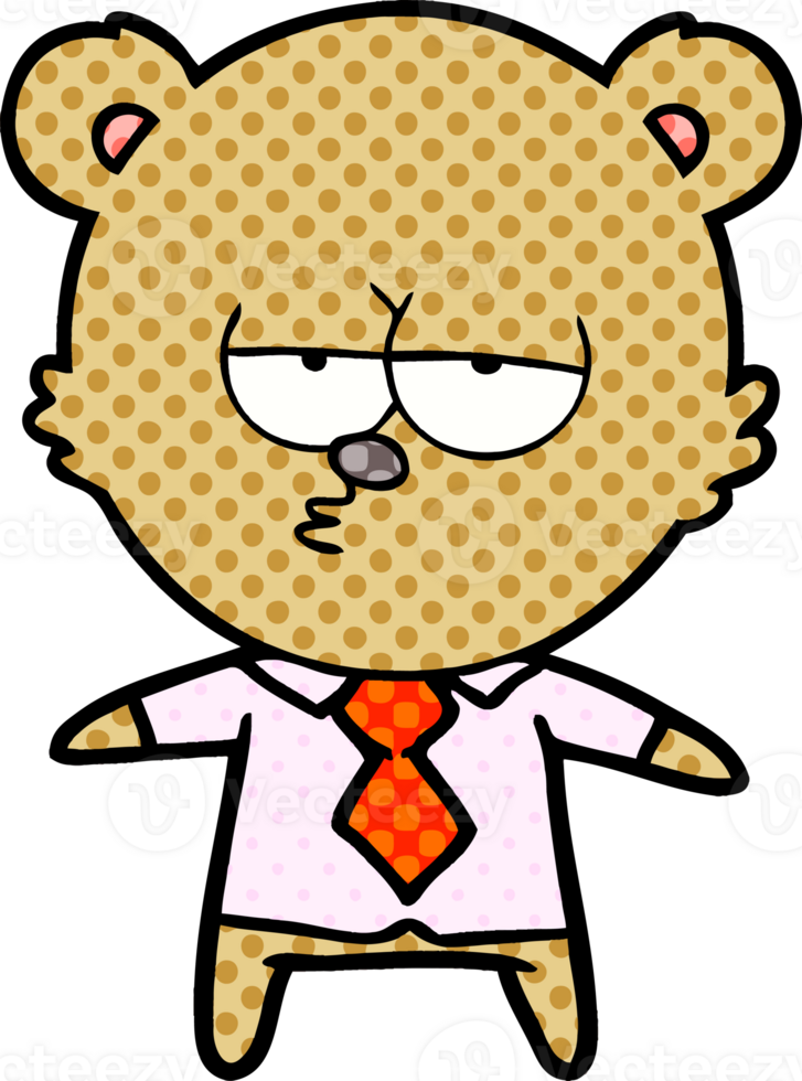 orso capo cartone animato png
