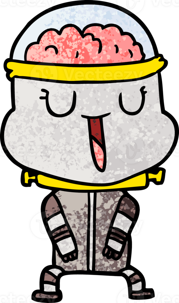 happy cartoon robot png