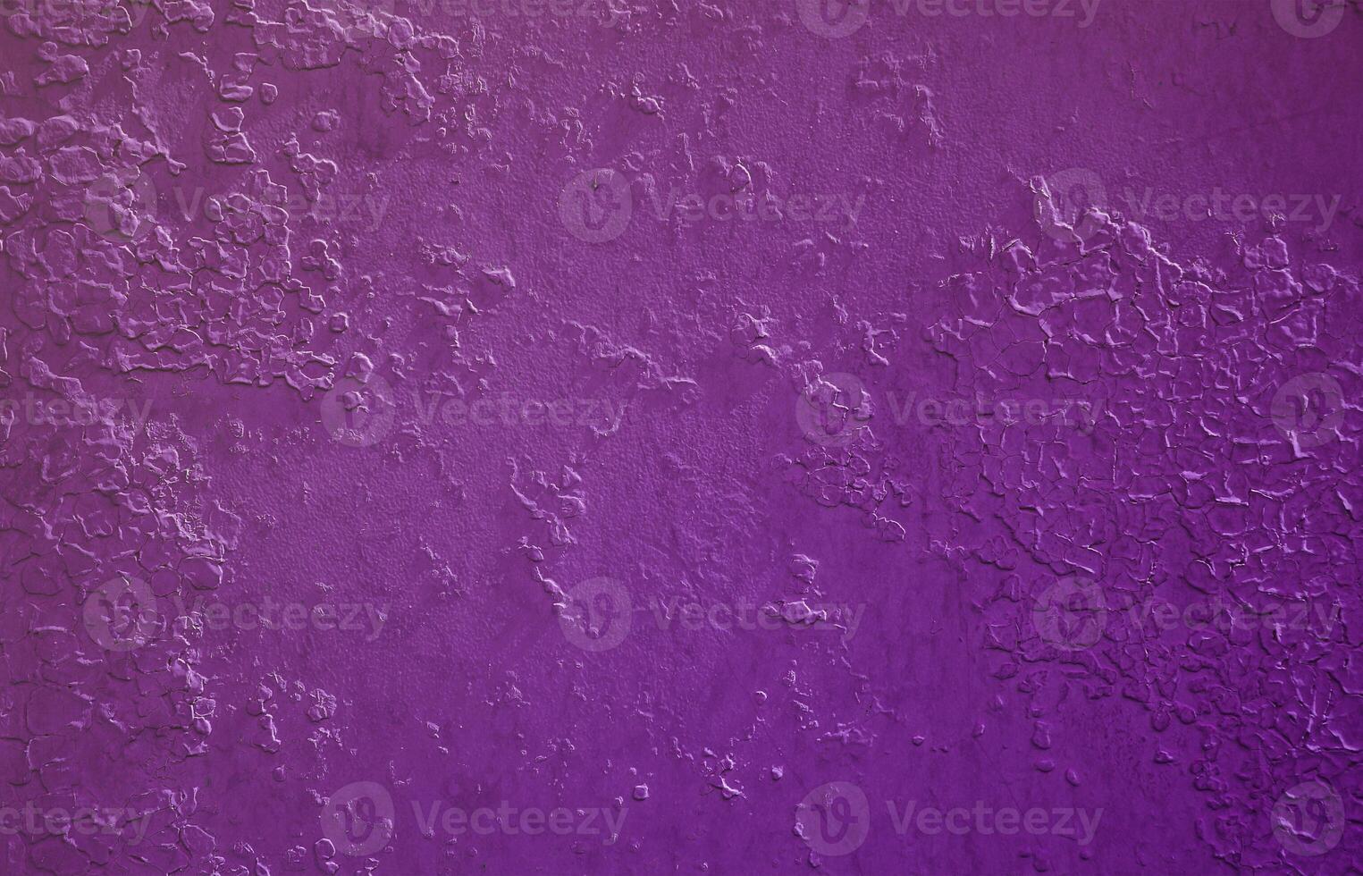 Texture of a metal wall with an old paint coating that spoils under the influence of time and weather photo