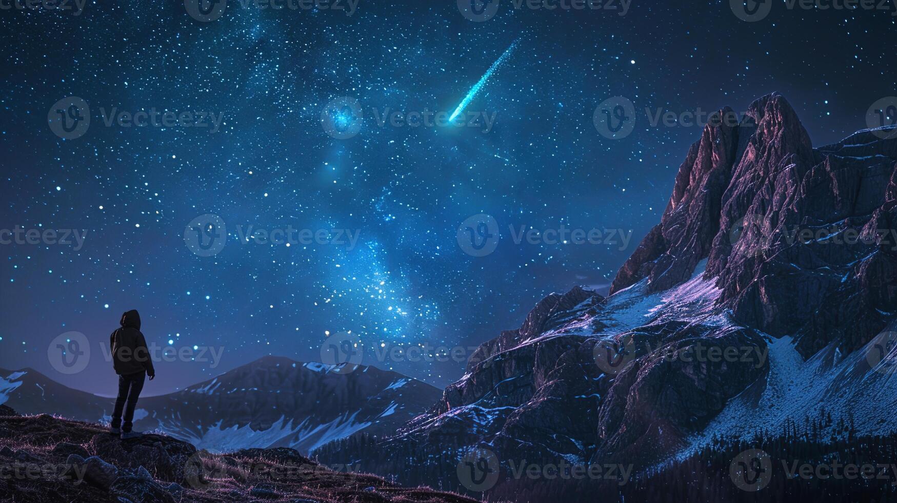 AI generated Unlocking the cosmos, Stargazing guides offer techniques 