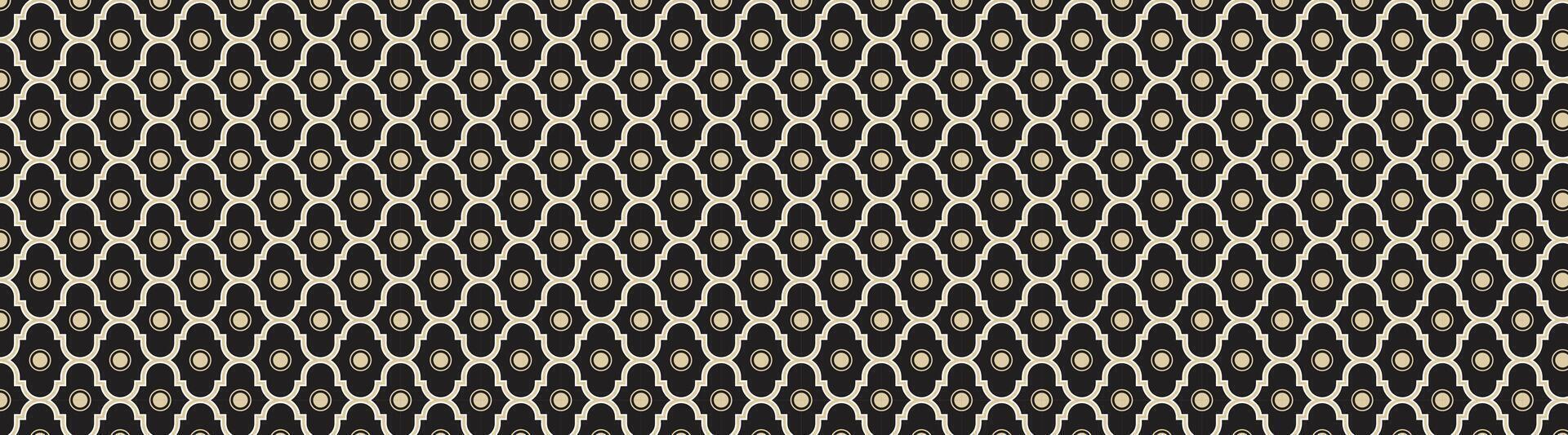 seamless fabric pattern islamic ramadan ornamental vintage background vector