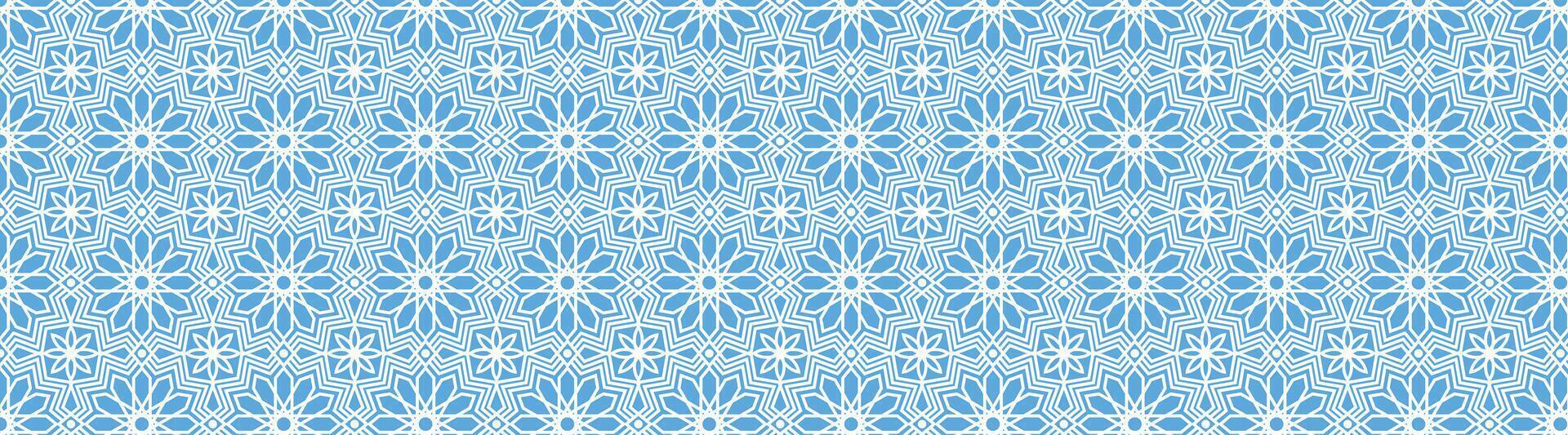 geometric pattern tile islamic seamless pattern for ramadan and eid moroccan vintage style vector