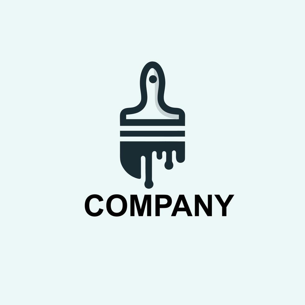 LOGO DESIGN FOR PAINTER COMPANY vector