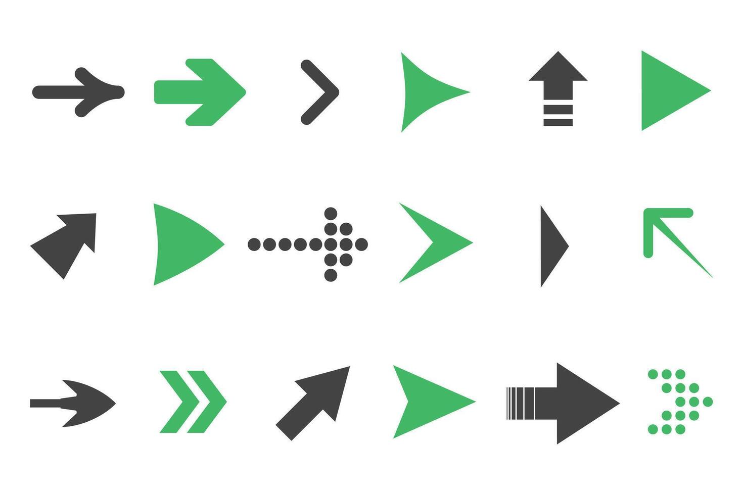 arrows icon sign symbol. arrow vector illustration