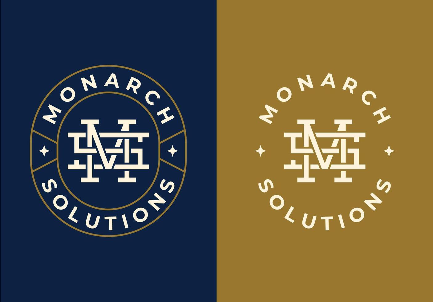 MS or SM Monogram Initial Letter Logo Design for your brand identity vector