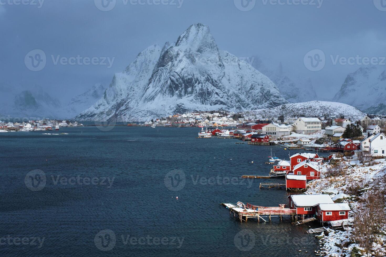 Reine fishing village, Norway photo