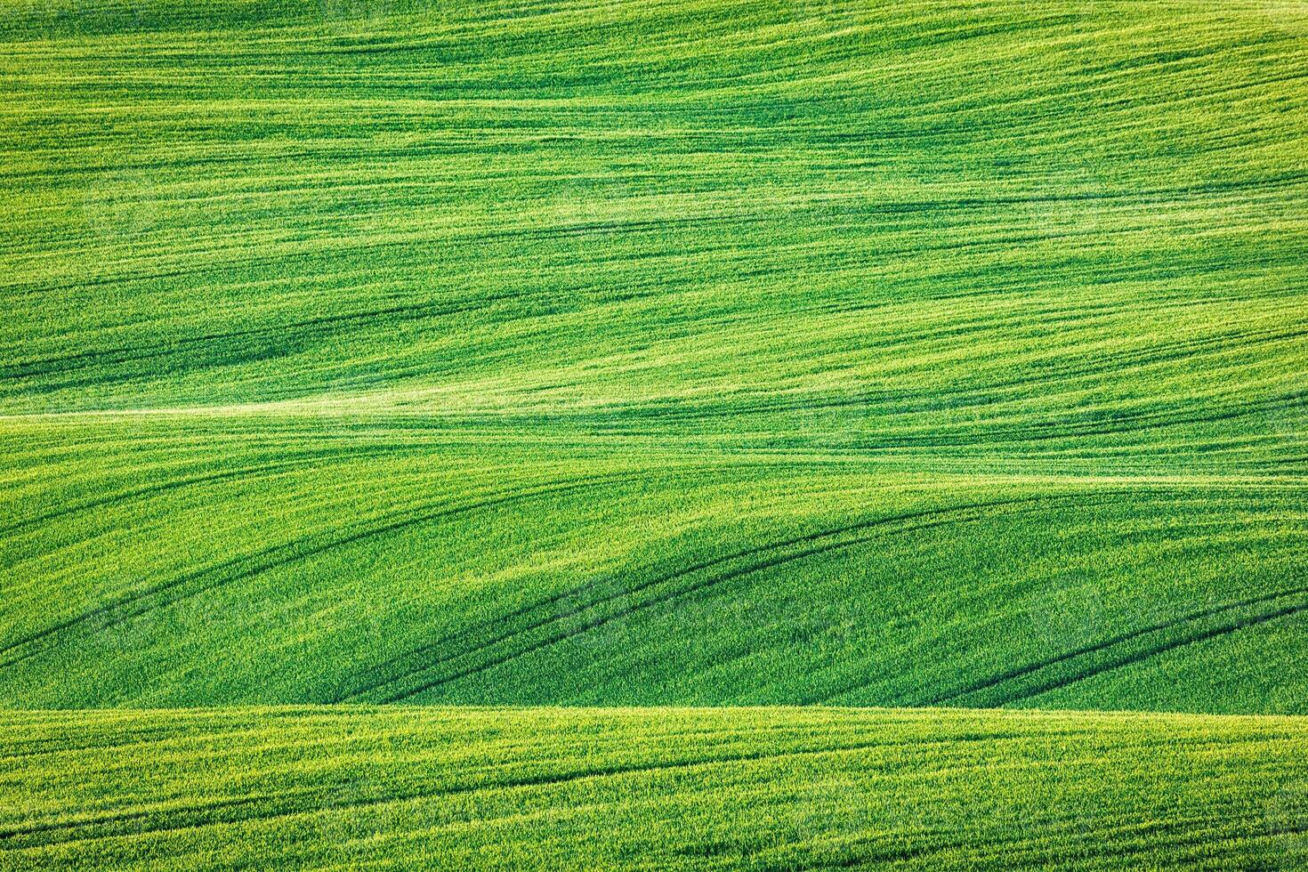 Abstract pattern texture of rolling fields photo