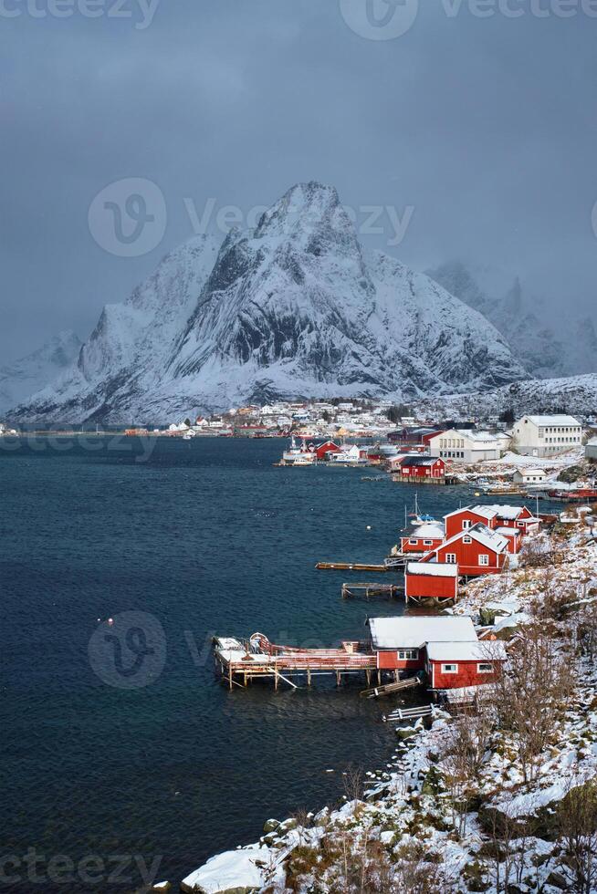 Reine fishing village, Norway photo